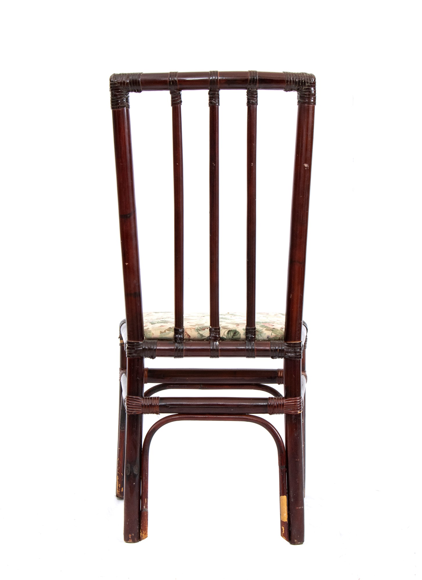 Six chairs with lacquered bamboo structure - Image 14 of 15