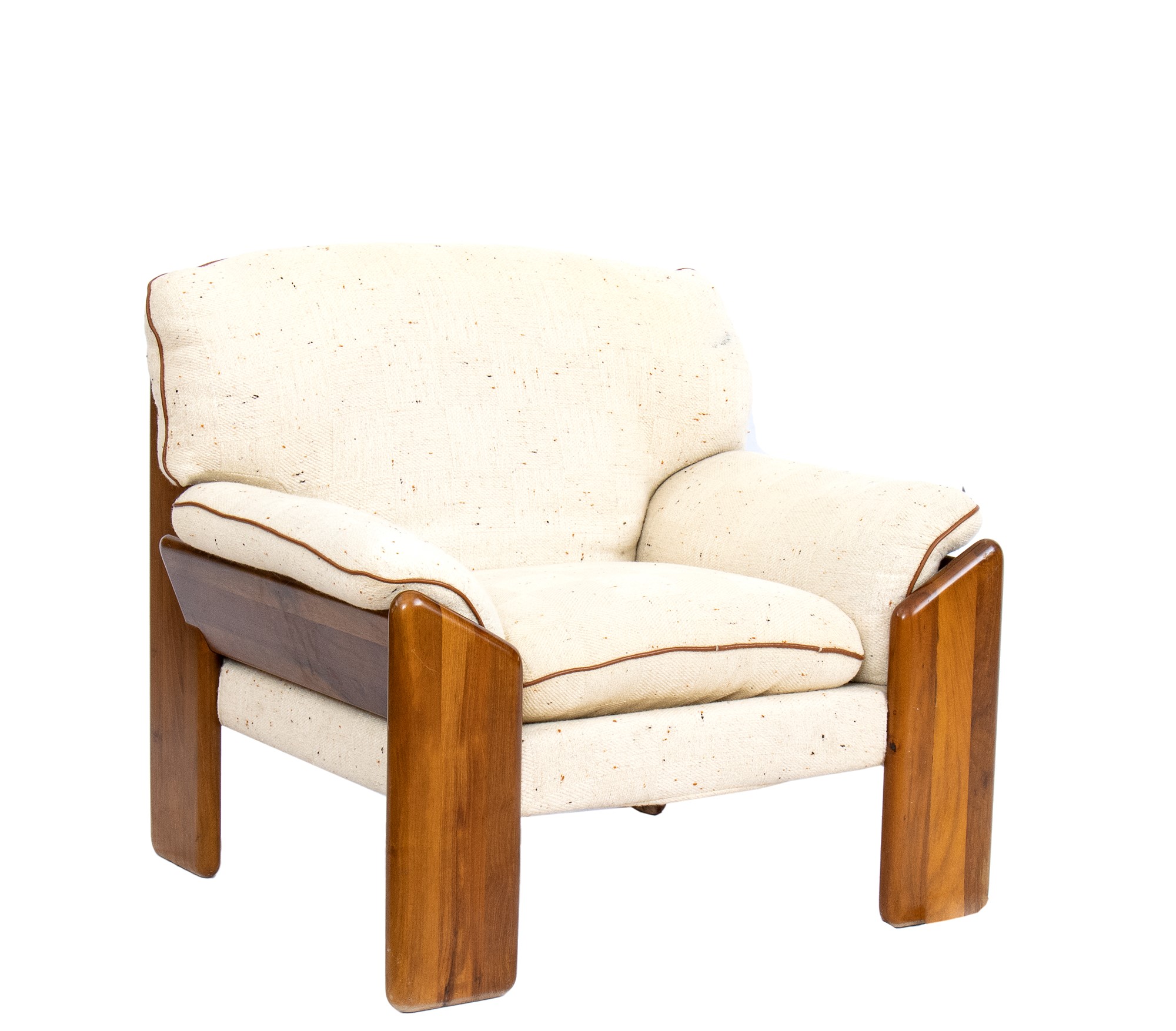 Mario Marenco Foggia 1933-2019 Lounge Furniture by Mobilgirgi consists of three-seater sofa and two - Bild 7 aus 23
