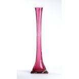 Blown glass vase