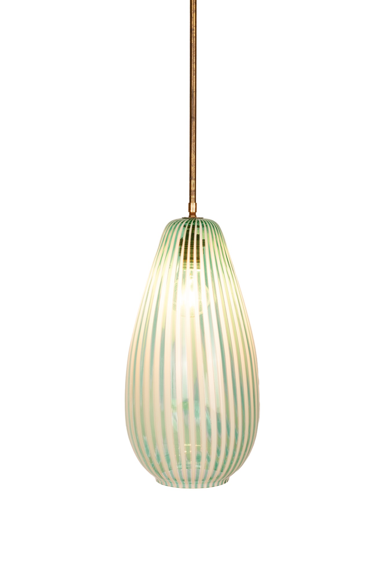 Hanging lamp in zanrifico glass - Image 10 of 16