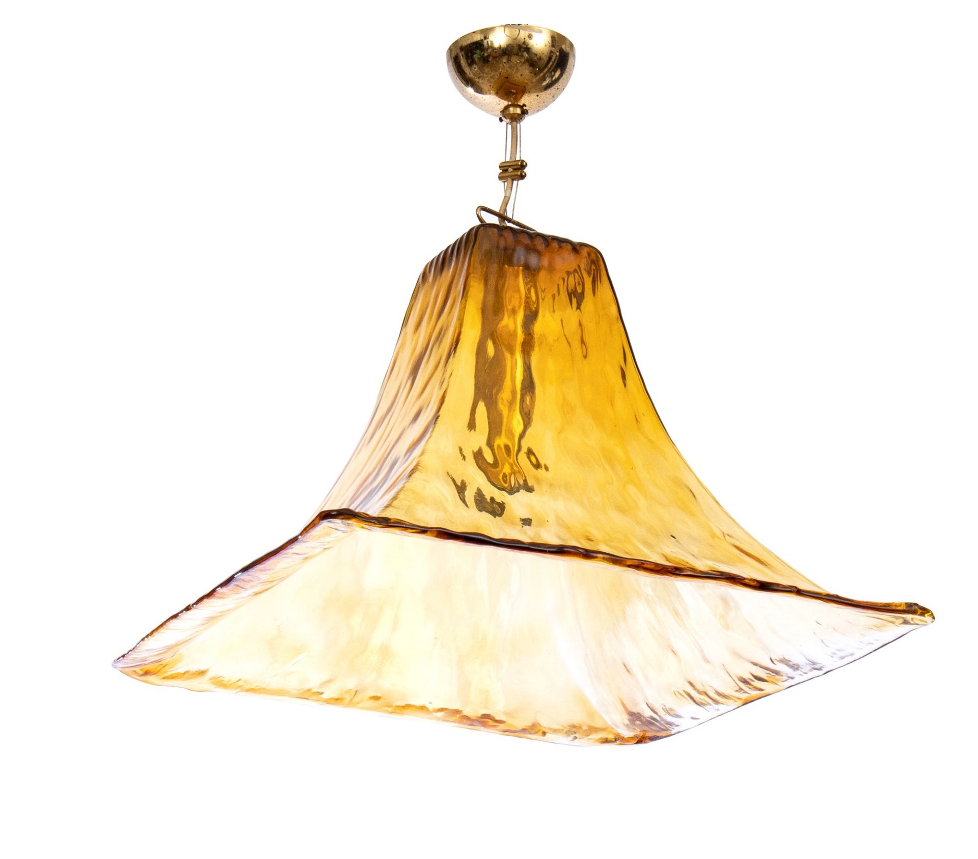 La Murrina chandelier in blown Murano glass and brass - Image 6 of 8