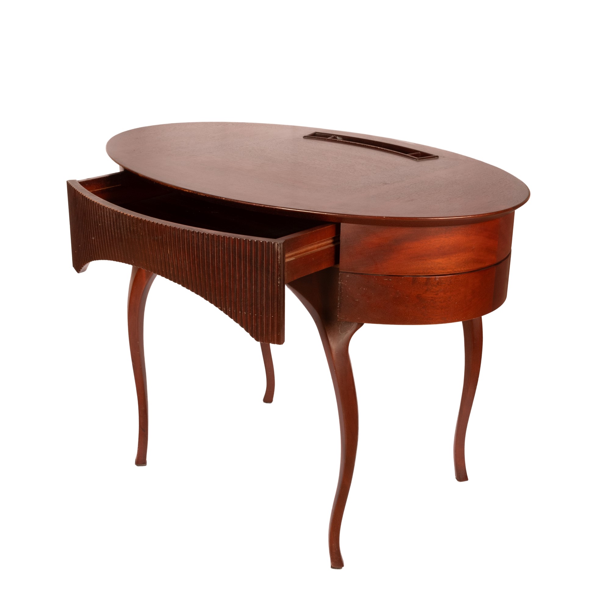 Writing desk in cherry wood - Image 4 of 25