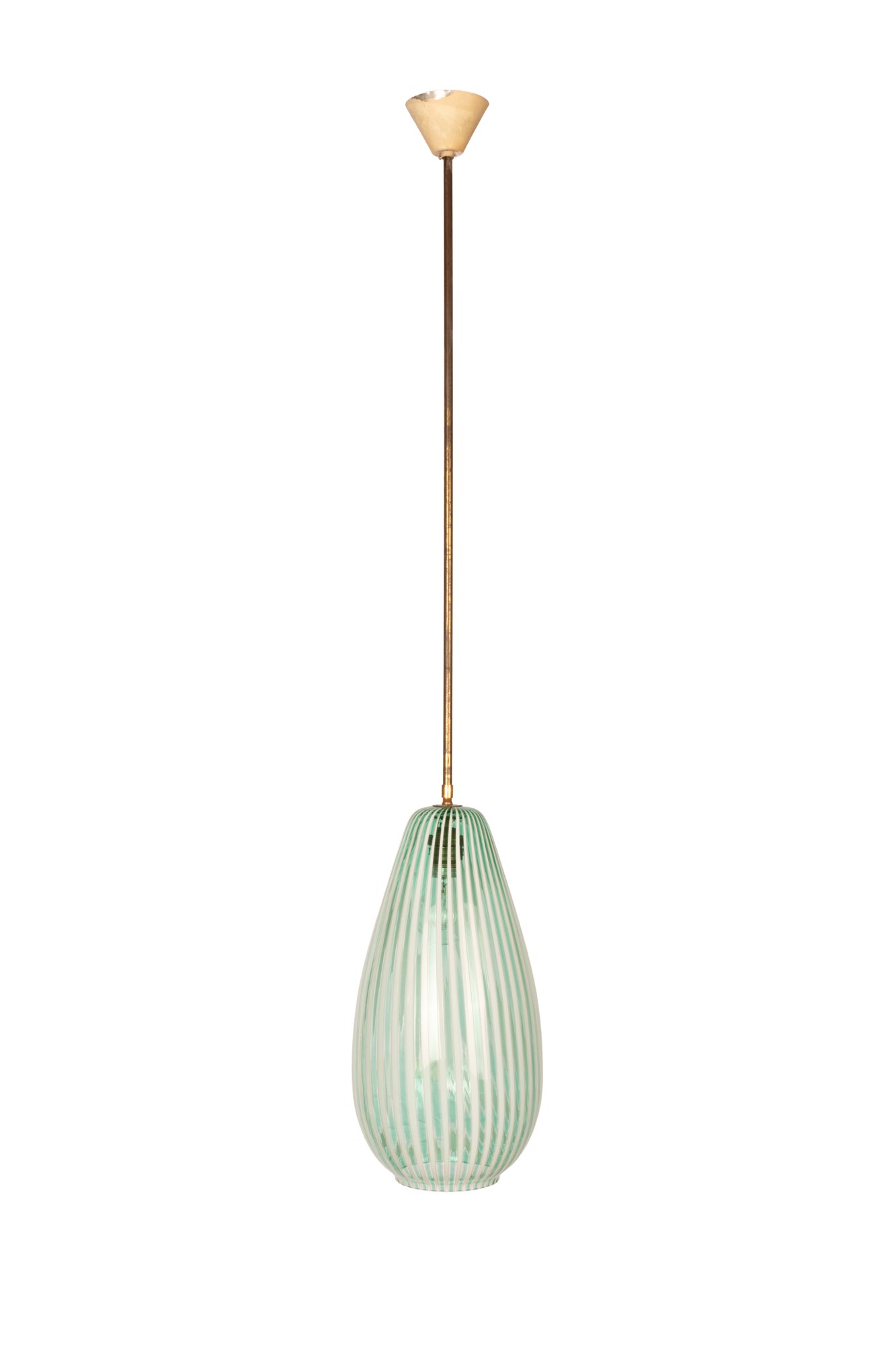 Hanging lamp in zanrifico glass - Image 2 of 16