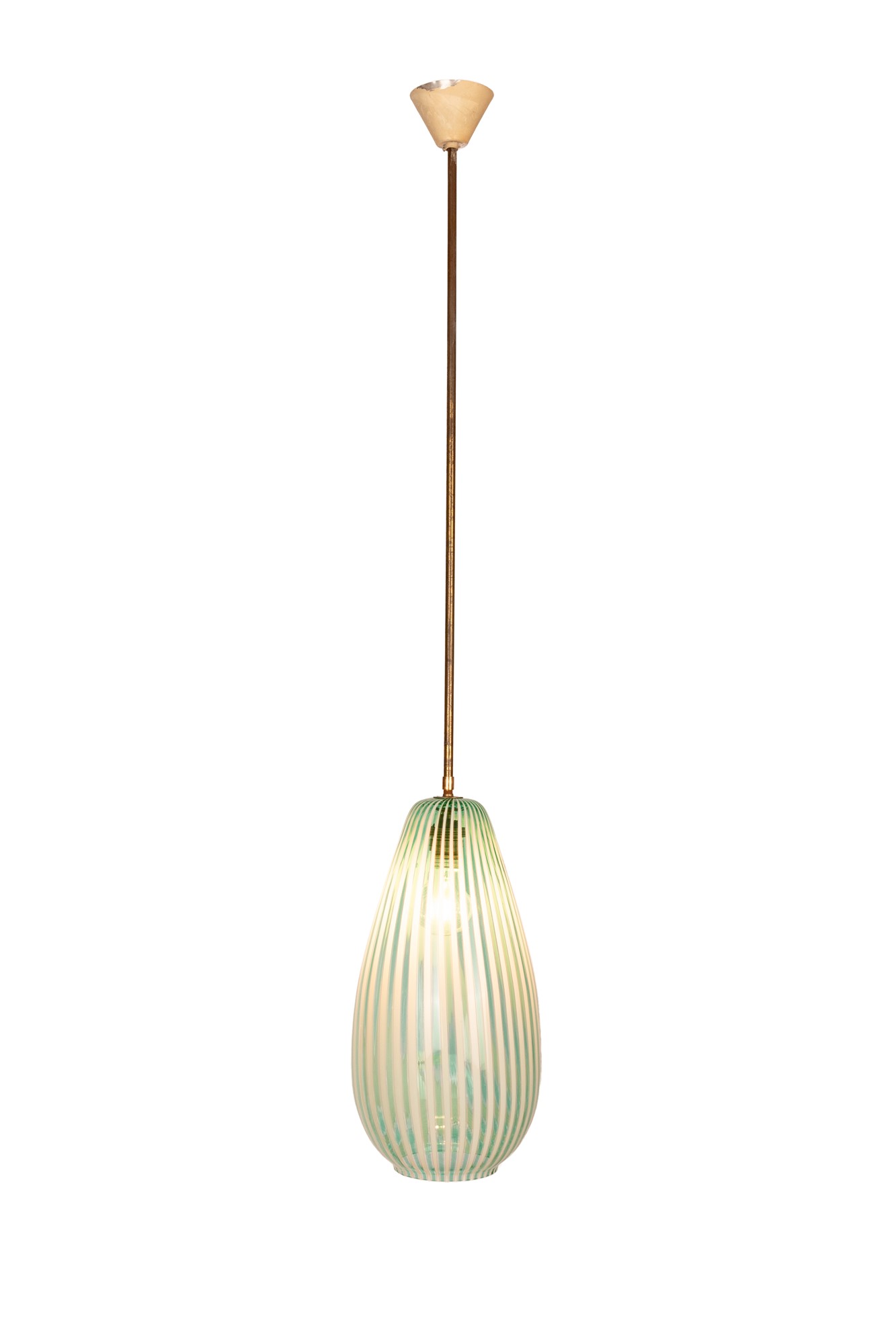 Hanging lamp in zanrifico glass - Image 15 of 16