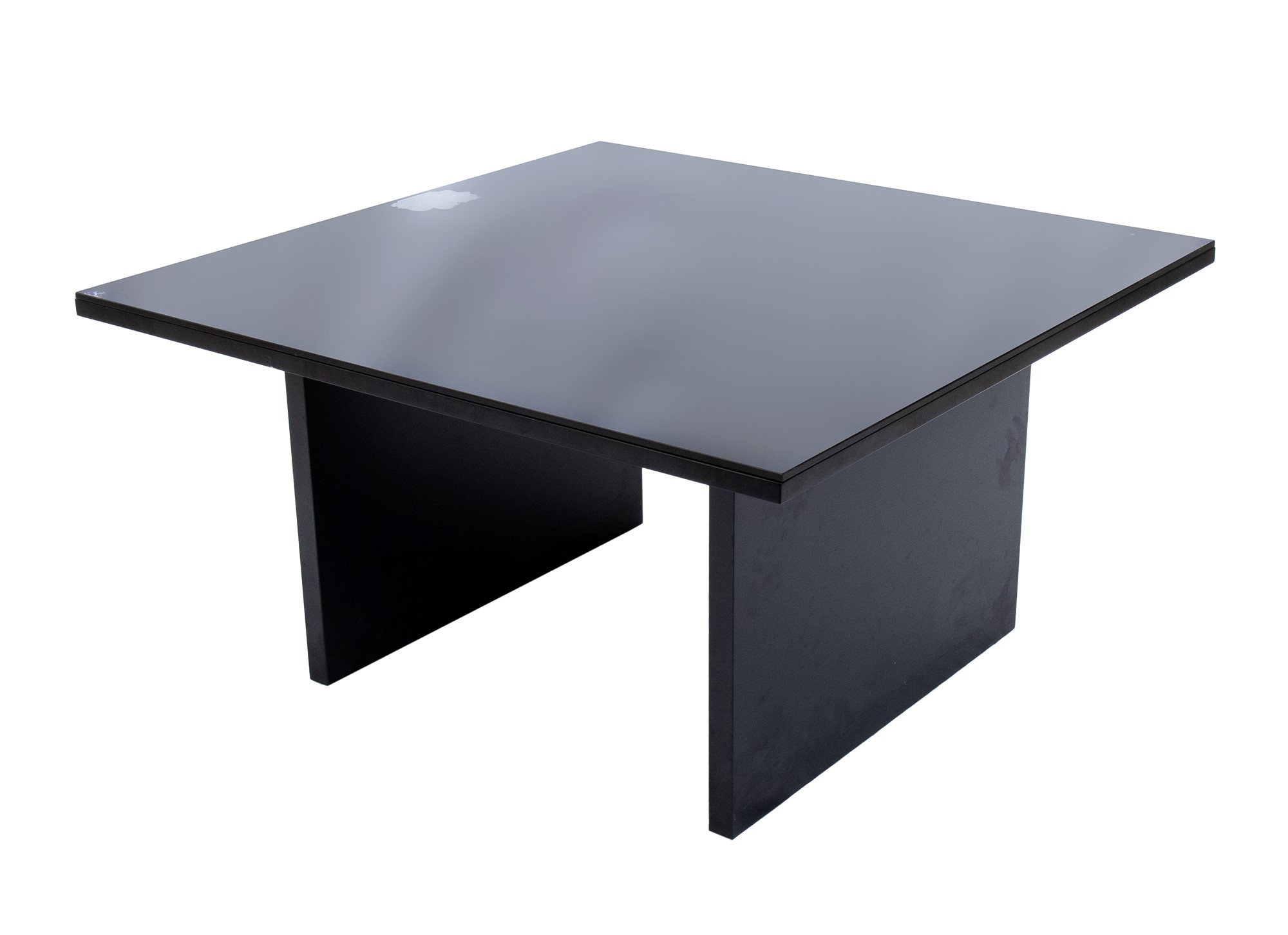 Pair of tables in satin lacquered wood - Image 8 of 23