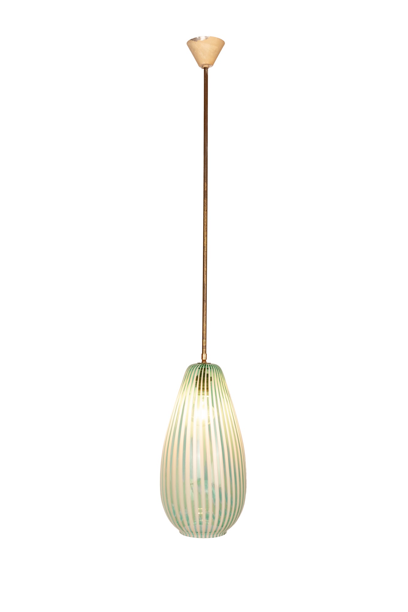 Hanging lamp in zanrifico glass - Image 14 of 16