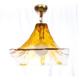 La Murrina chandelier in blown Murano glass and brass