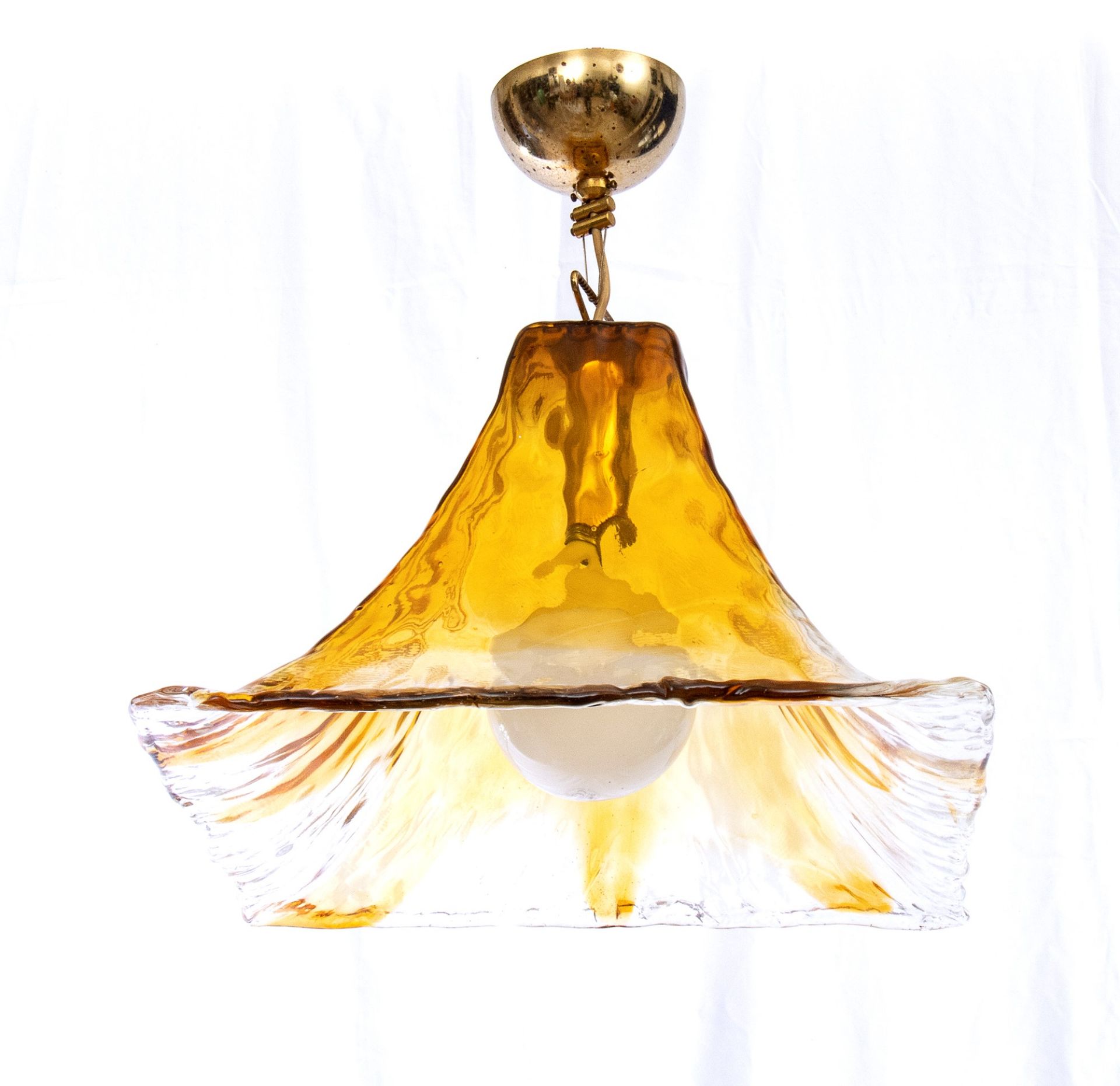 La Murrina chandelier in blown Murano glass and brass - Image 2 of 8