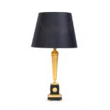 Empire style table lamp