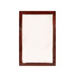 Mirror with frame in lacquered wood
