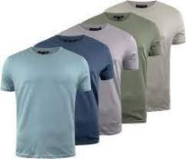 RRP £100 - 8 X Heavy Cotton T-shirts Various Sizes And Colours
