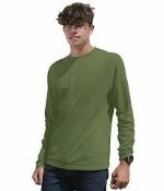 RRP £100 - 8 X Brand New Men's Long Sleeve T-shirt