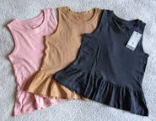 RRP £100 - Approx. 15 X Brand New Girls Tops