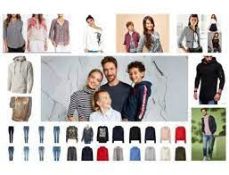 RRP £5000 - Pallet Containing Brand New Assorted Men's, Women's And Children's Clothing