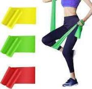 RRP £240 Assorted Lot To Contain Resistance Band Set