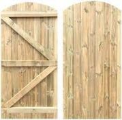 RRP £2000 - Oversized Pallet Containing Assorted Garden Items Such As Gate, Parasols And More