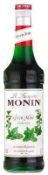RRP £150 X15 100Cl Bottles Monin Menthe Verte Green Mint Bbe-2.24