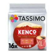 RRP £150 Tassimo Kenco Americano Grande 144 X 25. Bbe- 25,10,2024