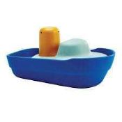 RRP £200 Like New Assorted Items Including Plan Toys Tug Boat, Muslin Boosters