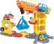 RRP £150 Assorted Like New Items Including- Toot Toot Drivers Construction Site (Damaged Box )