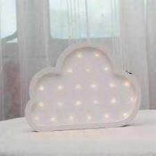 RRP £185 Brand New Items Including Flaky Clouds Lamp