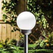 RRP £160 Assorted Lot To Contain- Globe Solar Lights 2 Pack