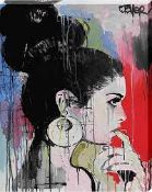 RRP £200 Brand New X2 Canvases Including Planets By Loui Jover
