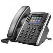 RRP £170 Like New Polycom Vvx 411 Ip Desk Phone (Condition Reports Available On Request)(Pictures