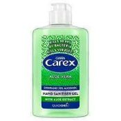 RRP £200 Brand New X4 Boxes Carex Hand Gels, 6X300Ml In Box, Various Scents/Fragrance (S) (Condition