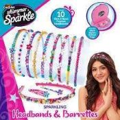 RRP £180 Assorted Lot To Contain Shimmer Sparkle Bedazzle Bracelets, Fantastic Beats Dress Up ,