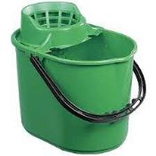 RRP £80 Brand New X8 Green Mop Buckets