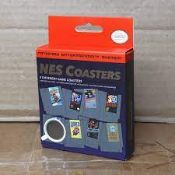 RRP £100 Brand New X10 Sets Nes Coasters