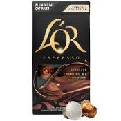 RRP £300 Assorted Coffee Items Including L'Or Espresso X20 Capsules Pack And More. Bbe 04,24.