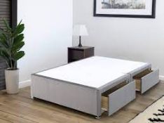RRP £1200 - Pallet containing 3 x Divan Bases and 1 x Headboard
