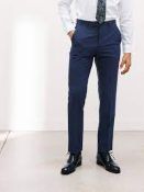 RRP £420 - 6 X Brand New John Lewis Navy Suit Trousers (4 X 32R, 2 X 42R)