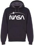 RRP £120 - 6 X Brand New Mens Hoodies (Star Wars/Nasa/Varsity Designs) Various Sizes