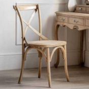 RRP £160 Boxed Like New Plamhurst Solid Wood Dining Chair