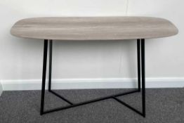 RRP £350 Unboxed Finsbury Table In Wooden Finish