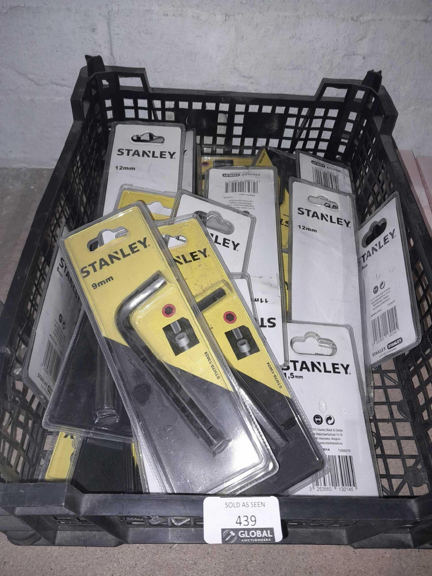 RRP £120 Brand New Assorted Stanley Alan Keys Various Sizes - Image 2 of 2