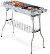 RRP £70 Brand New Stainless Steel BBQ Grill