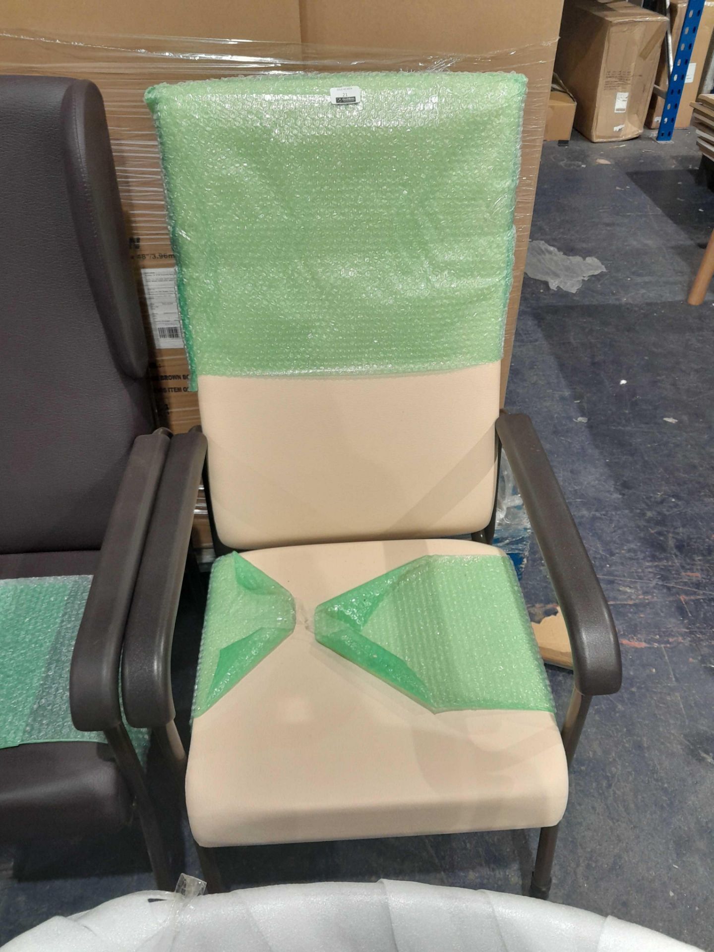 RRP £190 Ex Display Orthopaedic Waiting Chair - Image 2 of 2