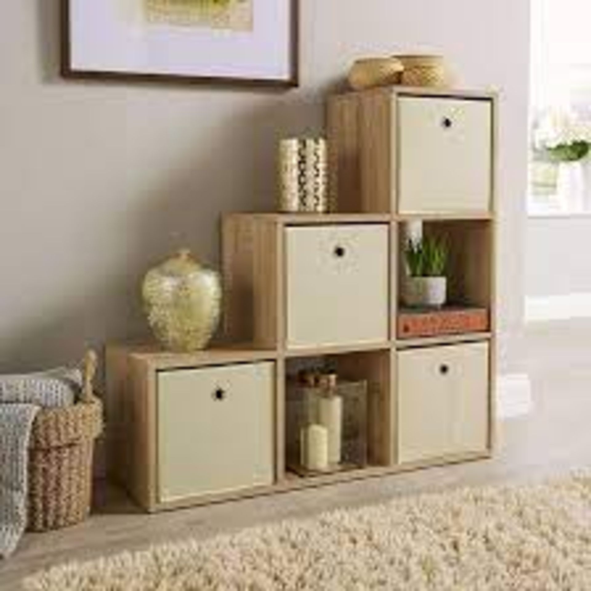RRP £600 Ex Display Cube Style Storage Cabinet