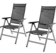 RRP £140 Brand New Boxed Amazon Adjustable Chairs X2