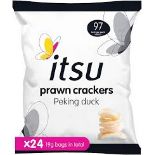 RRP £200 X5 Boxes Itsu Prawn Crackers Bbe-2.24