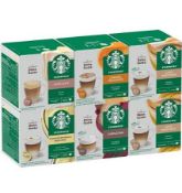 RRP £600 Starbucks Variety 6 Pack 72 Capsules X20. Bbe 06/24.