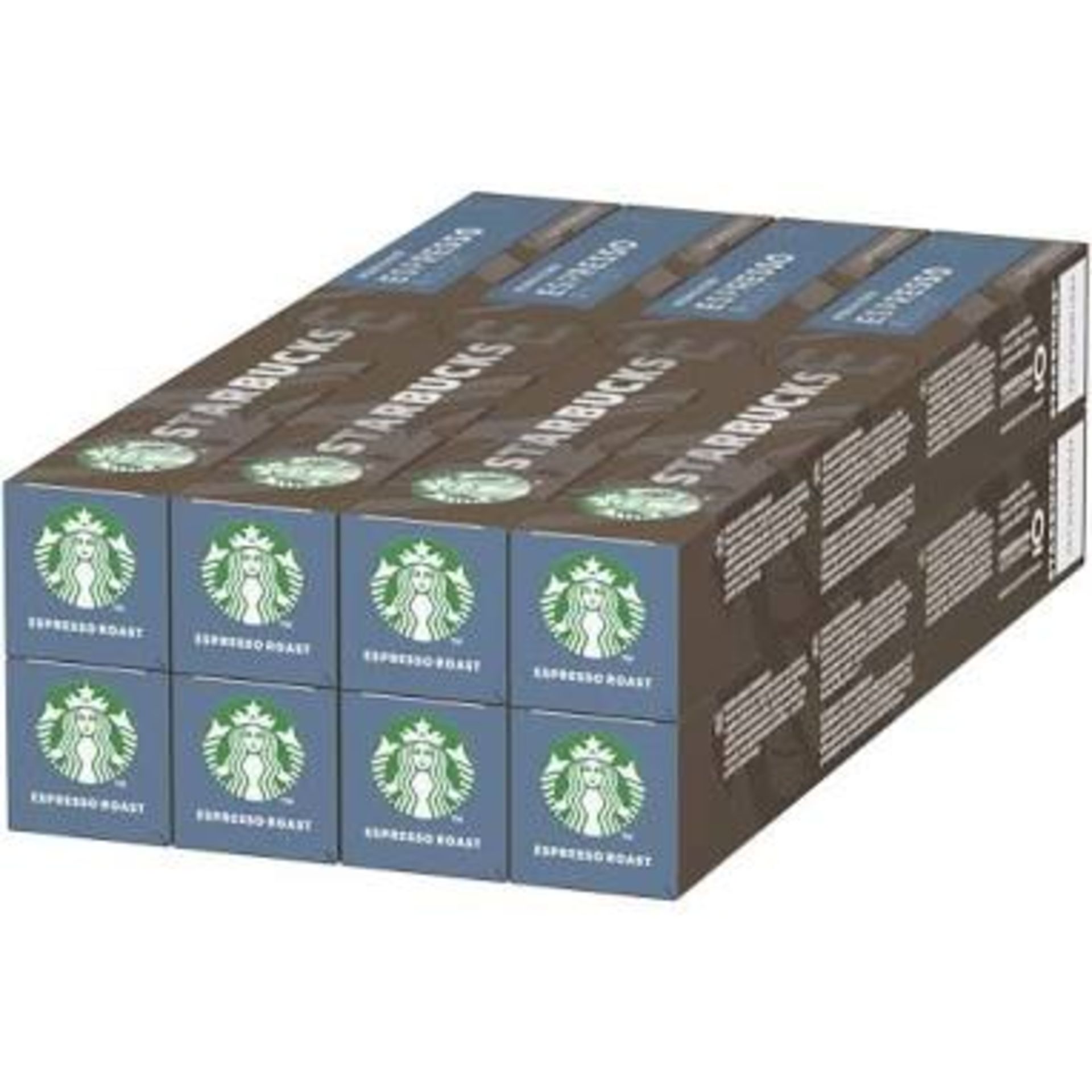 *RRP £420 Starbucks 12 X 10 Capsules Of Roast And Ground Coffee X14. Bbe 10/23.