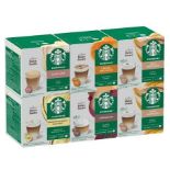 RRP £600 Starbucks Variety 6 Pack 72 Capsules X20. Bbe 06/24.