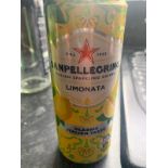 RRP £400 San Pellegrino Lemon 20 X 24 Crates. Bbe 04/24.