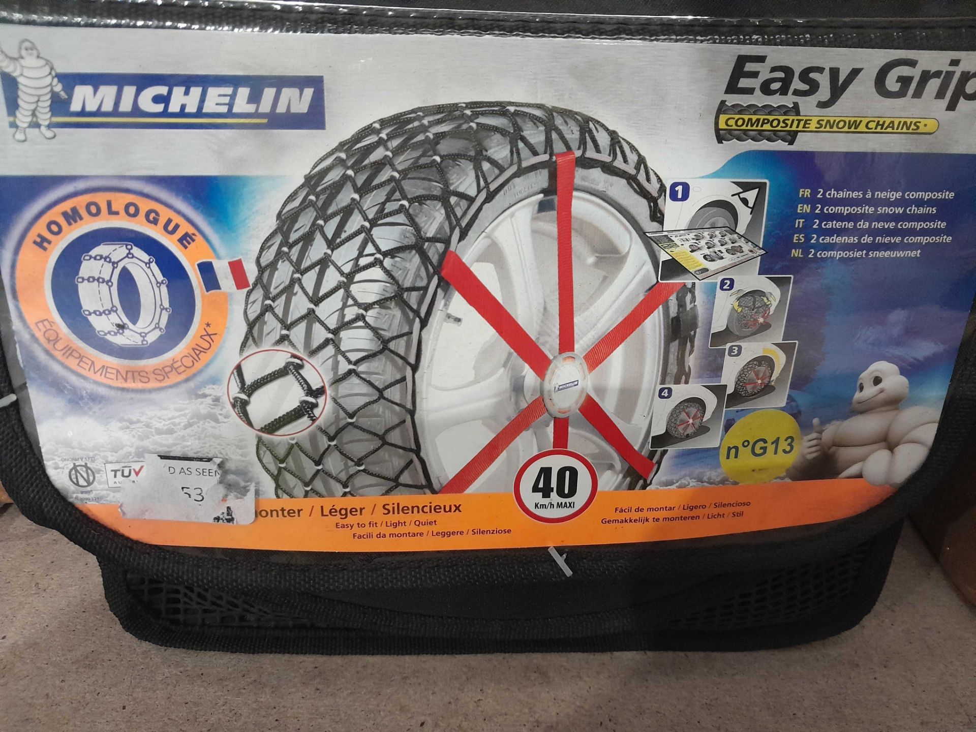 RRP £100 Brand New Michelin Easygrip Snow Chains Nog13 - Image 2 of 2