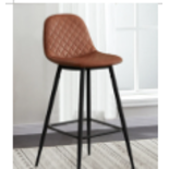 RRP £100 Brand New X2 Brown Barstools Ru-02 - Udc061Br